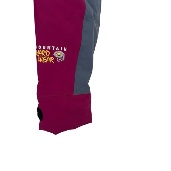 Mountain Hardwear Conduit Maroon Ski Winter Jacket Sz 6 - Picture 5 of 10